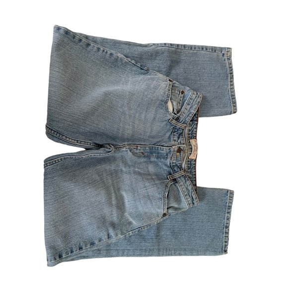 Levis Strauss Womens Size 6 Light Wash Jeans Straight LEg - Picture 7 of 8